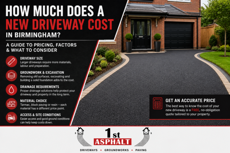 How Much Does a New Driveway Cost in Birmingham?